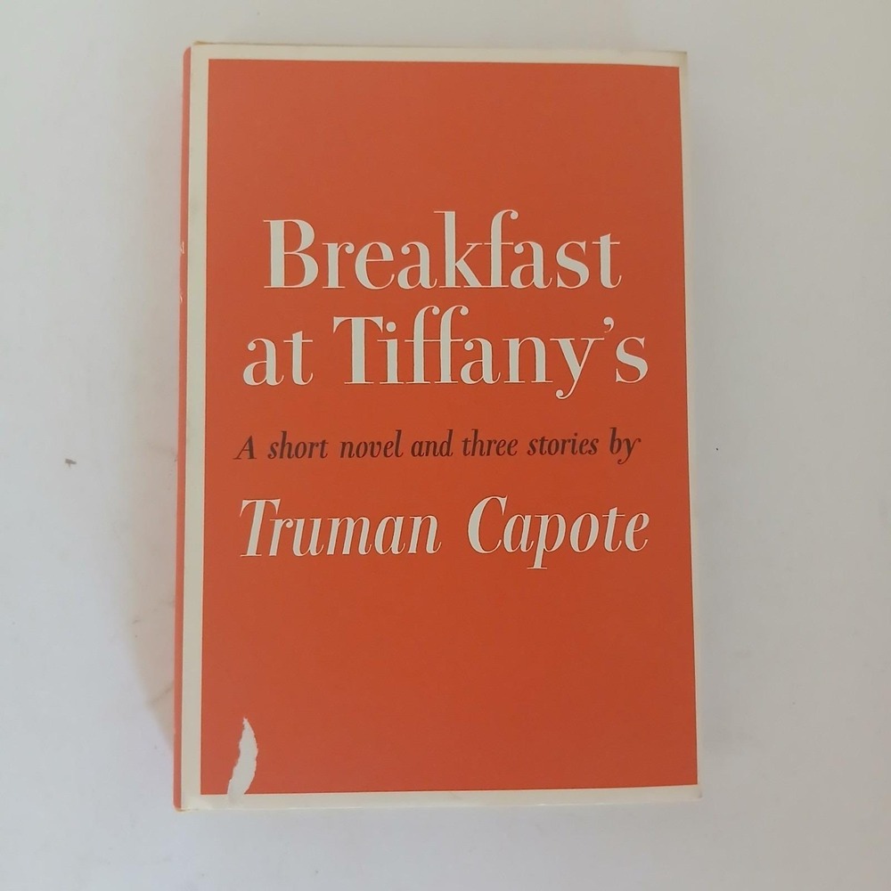 Book Club Ed. Breakfast at Tiffany's Truman Capote 1958 Random House HC DJ READ